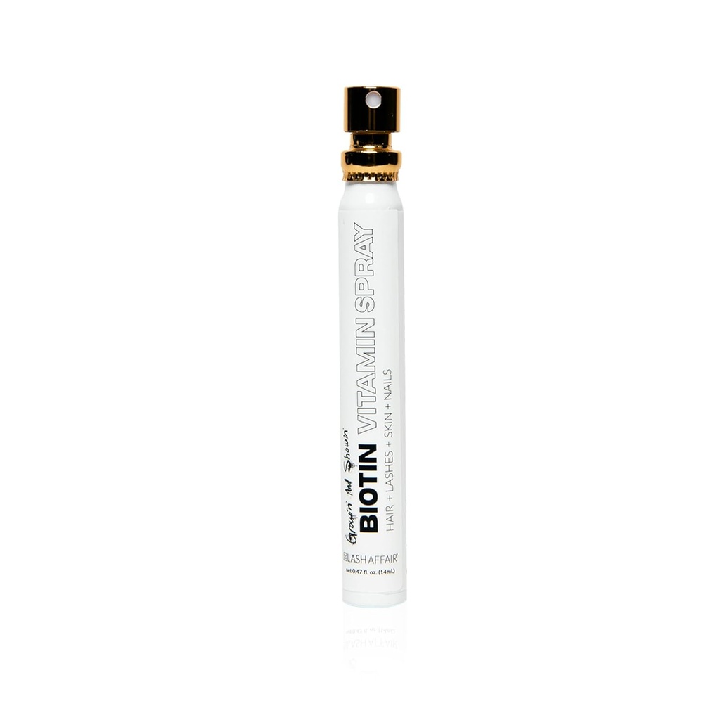 Lash Affair Biotin Supplemen Vitamin for Hair Skin and Nails Growth, Vegan Biotin Mouth Semy dengan Vitamin C, E, Iron, and Amino Acids, Gluten Free, Cruelty- Free, Dibuat di Amerika Serikat