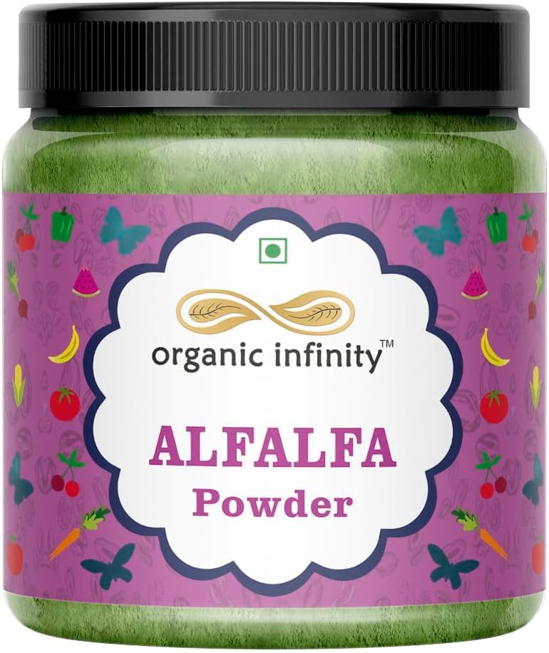 Alfalfa Grass Powder (100 Gram / 3.5 Ounce) Media Sativa