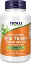 Sekarang Suplemen Makanan, Sulymarin Milk Thistle Ekstrak 300 mg dengan Artichoke dan Dandelion, Kekuatan Ganda, Mendukung Fungsi Hati *, 100 Veg Capsules