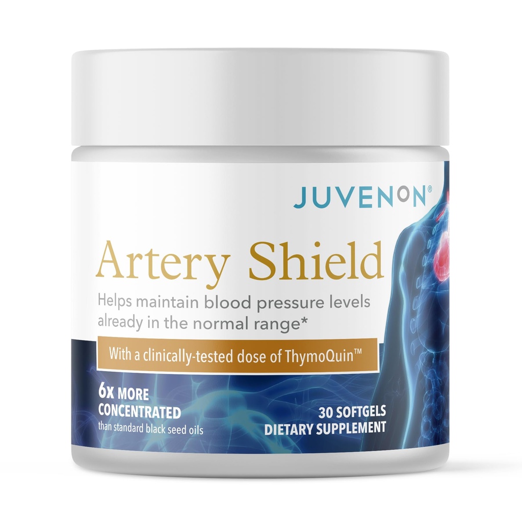 Juvenon Artery Shield - Suplemen dengan Minyak Benih Hitam