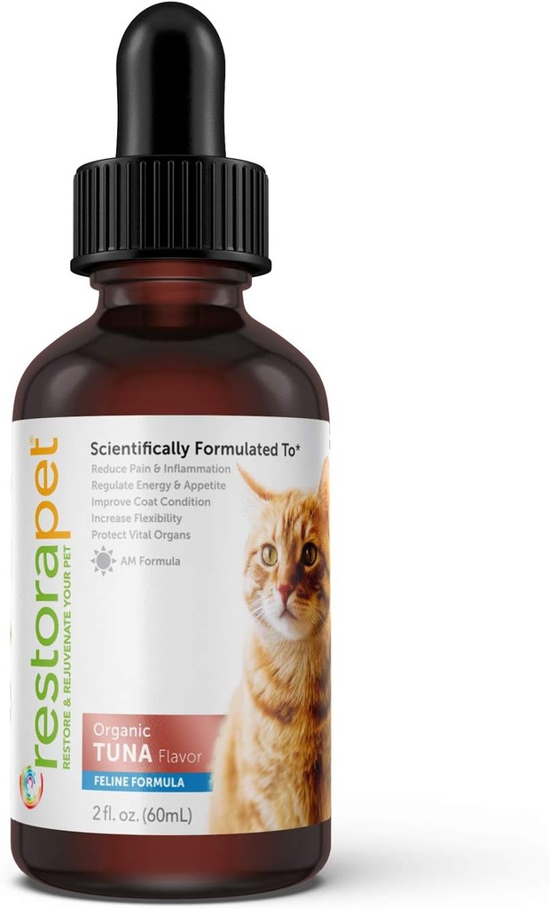 ReporaPet Cat Supplement: 124; Sehat & Safe Antioxidant Cair Drops: 124; Anti- Inflammatory Multile Vitamin 124; Increases Mobility & Energy: 124; Cat Joint Suplemen 124; Tuna Flavored