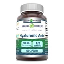 Amazing Formulas Hyaluronic Acid 100 Mg Supplemen 124; Capsules 124; Non-GMO 124; Gluten- Free Aids 124; Made in USA (1 Pack 124; 120 Count)