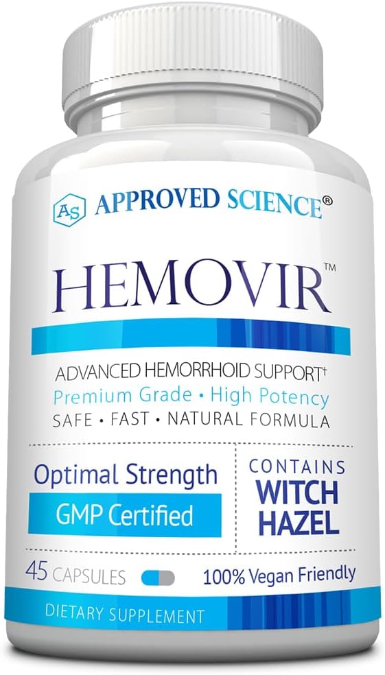 - Witch Hazel, Horse Chestnut - 45 Capsules - 1 Botol - Vegan