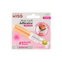 KISS Clear Strip Lash Adhesive dengan Aloe, Waterproof, Formaldehyde, Odor Free, Cruelty Free, Super Strong Hold Glurash Glue dengan Applelator Brush, 0.17 Oz.