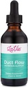 Duct Flow Lactation Duct Suplement Relief Suplement, Herbal Breastfeating Support Ticture for Brest Engorection Relief and Clogged Milk Dutts (2 Fl. Oz)