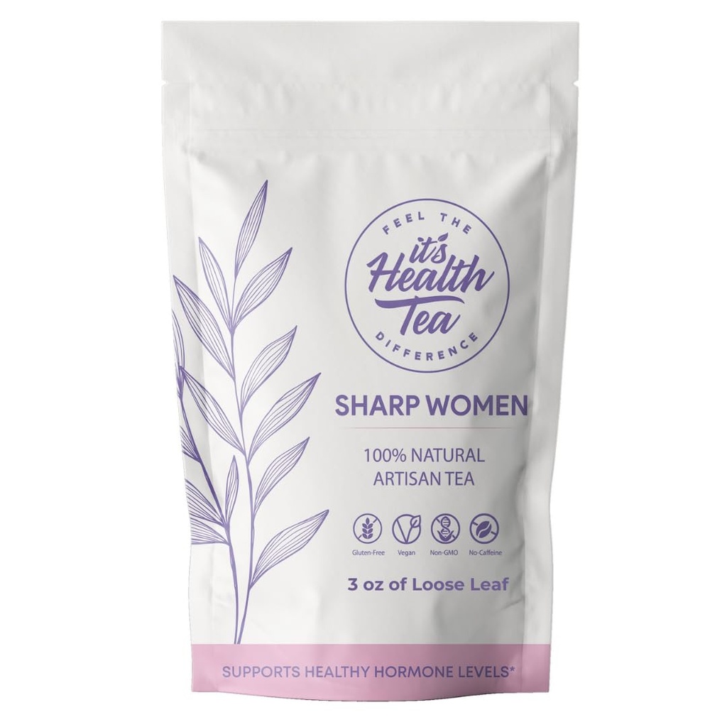 Hormonal Saldo Herbal Tea for Women - Caffeine- Free Alag4; Support Menstrual Comfort, Healthy Flow & PMS Relief; 35 Tea Bags Included 124; 100% Natural Herbal Blend