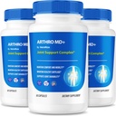 (3 Paket) Arthro MD + Kapsules, Dukungan Bersama Resmi Arthro MD, All Natural Formula untuk Mendukung Fleksibilitas dan Mobility, Premium Pil Untuk Joints Sehat, Arthro M D Review (180 Capsules)