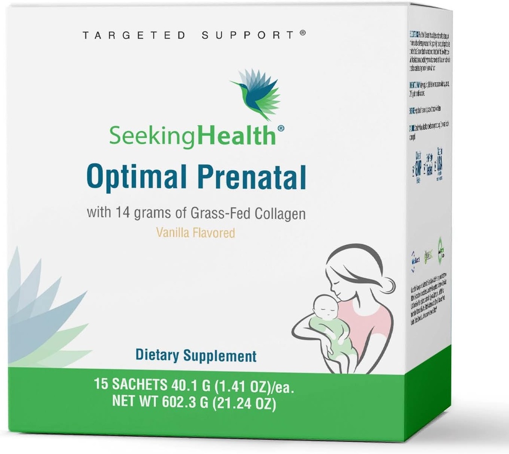 Mencari Kesehatan Optimal Prenatal dengan Collagen, Perempuan Multivitamin dengan B12, L-5-MTHF, Zooline, Methylation Dukungan, Supports Fertilitas & Konsep Melalui Kehamilan & Breastfeed (15 Pelayan)