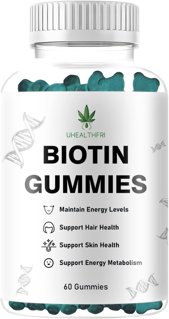 Gumi Biotin, Rambut, Skin dan Nails Gummies