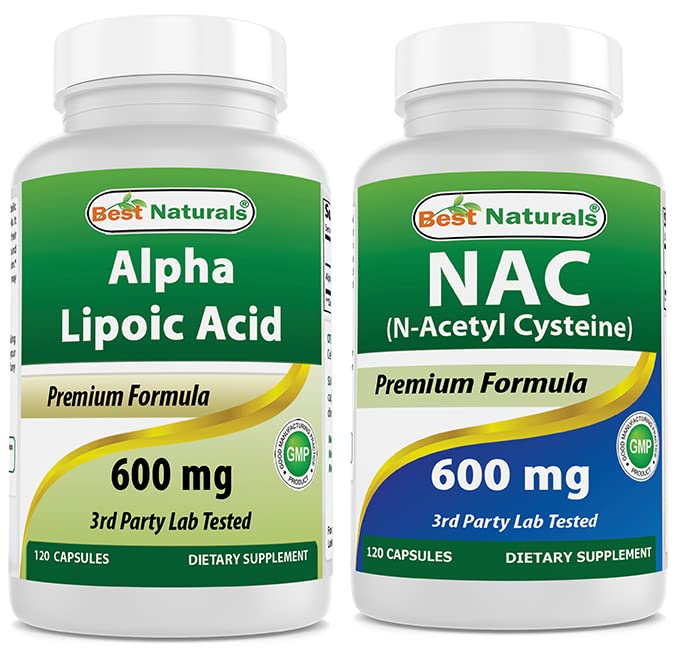 Best Aconals Alpha Lipoic Acid 600 mg & NAC 600 mg