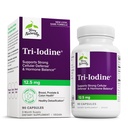 Terry Tentu Tri- Iodin - Dukung Thyroid Kesehatan - Aids Hormone Keseimbangan dengan Iodium Molekular dari Kelp - Features Potorium Iodide & Sodium Iodide - Dukungan Otak & Energi - 12.5mg, 90 Capsules