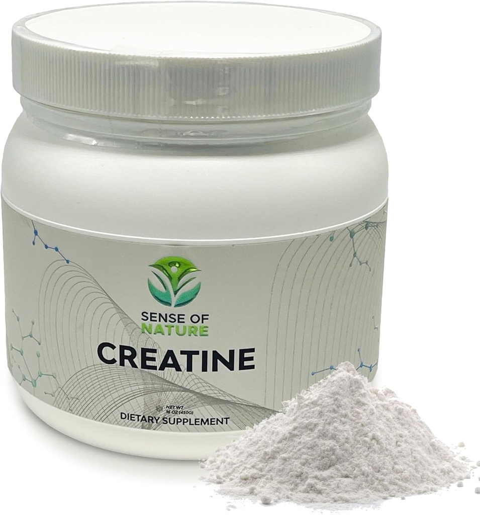 Cretine Monohydrate Powder 90 Serve - 5g (5000mg) dari Micronized Creatine Creatine Creative Pre Workout, Creatine for Building Muscle, Creatine Monohydrate 450g (1.0lbs)