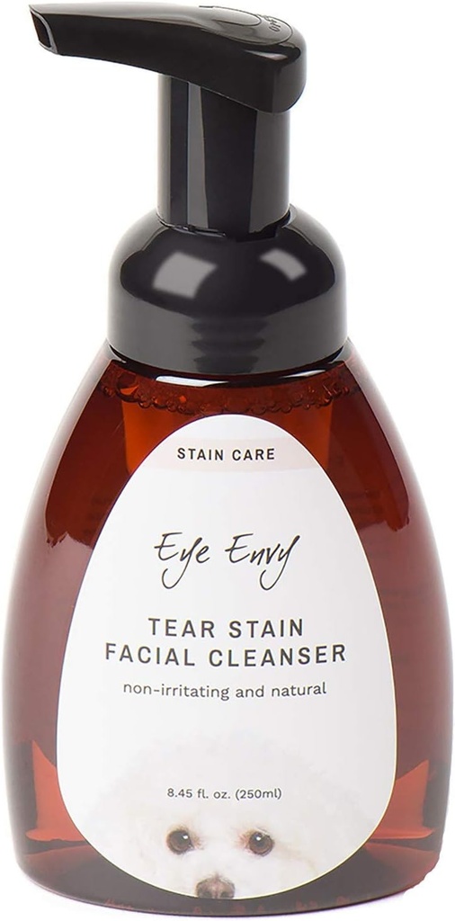 Mata Envy Tair Air Mata Cleanser untuk Anjing dan Kucing. "Tearless Foaming Formula". Memperlakukan Penyebab Peninggalan. Alam. 8,45 kaki.