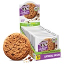 Lenny & Larry 's The Complete Cookie, Oatmeal Raisin, 16g Plant Protein, Vegan, Non-GMO, 4 Ounce (Paket 12)