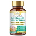 Veda Marshmallow Ryu Gut Suplemen Organik - Pencerna Kesehatan, Reparasi Leaky Gut & Cleanse - Papaya Digetical Enzymes, Pregities, L- Glutamine, Green Banana, Psyllium Husk - 120 Capsule