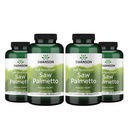 Swanson Saw Palmetto - Herbal Suplemen Memproyeksikan Pria Prostat Kesehatan - Suplemen Rambut Alam & Dukungan Kesehatan Urinary (540 mg 250 Kapsul) (4 Pack)