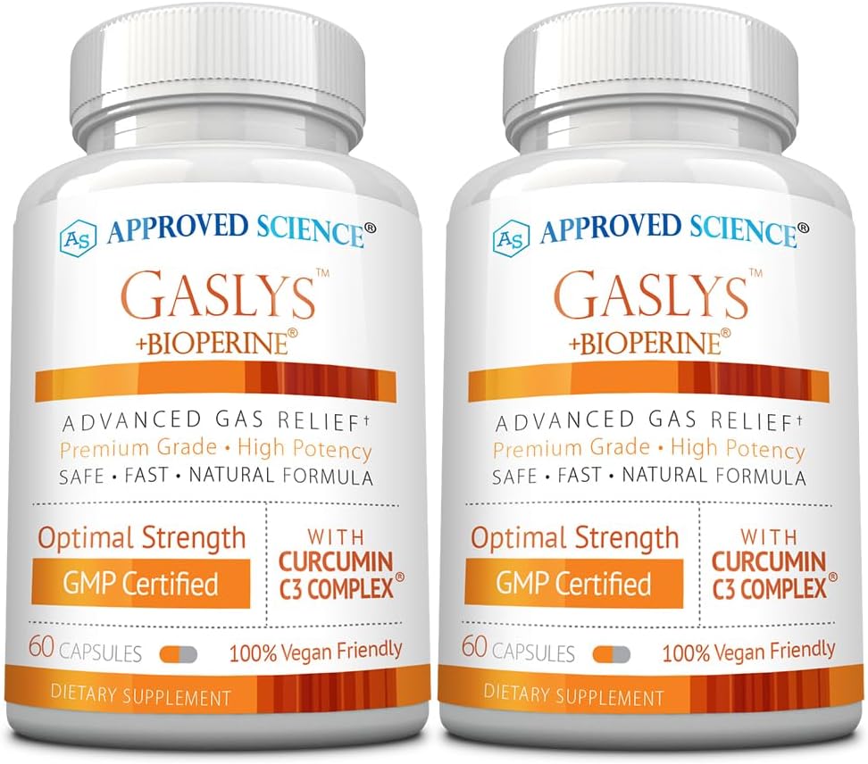 Disetujui Science ® Gasly ™ - Soothe Digetical Tract, Meleleviates Gas and Stomach Cramps