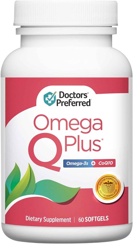 Dukungan Kesehatan Jantung Setiap hari dengan 50 mg CoQ10 dan Menyediakan Daya Antioksidant (60 softgels)