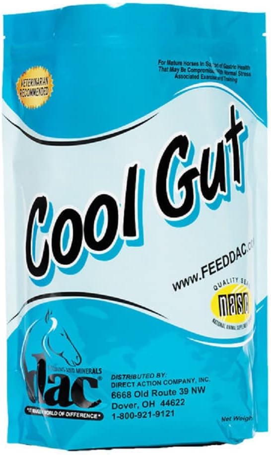 DAC Cool Gut 5 lb Mature Horse Support Gastric Stomach PH Health Bowel Layers Supplemen