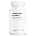 Supersminogen Activator (Advanced Formula) - dengan Pterostilbene, Nattokinase, Serrapeptase, OPC - Potokency Antioksidant Supplemen 124; Non-GMO & Gluten Free - 60 Delayed Rilis Capsules