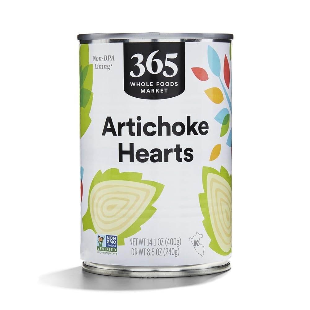 365 oleh Whole Foods Market, Artichoke Hearts, 14.1 Ounce