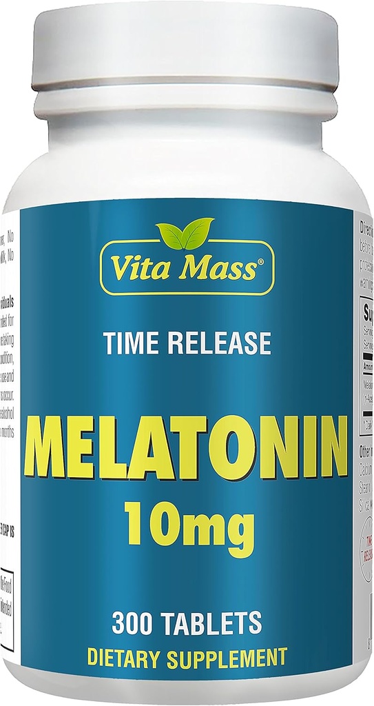 Melonatin 10 mg - TR Time Rilis - 300 Tablet - Maksimum Kekuatan