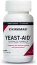 Kirkman Yeast- Aid Lanjutan Formula 124; 100 Vegetarian Capsules