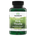 Swanson Full Spectrum Milk Thistle Liver Health Suplement for Adults Seeking Natural Detoxification and Antioksidant Dukungan - 500 mg (100 Vegan Capsules)