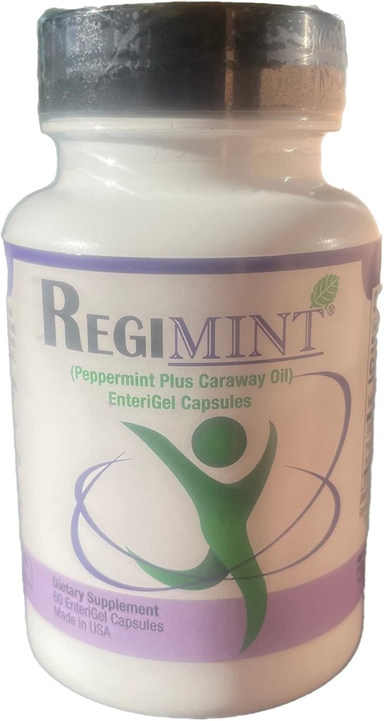 Peppermint Oil Capsule Plus Caraway Oil secara -dilapisi untuk IBS