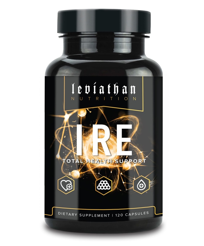 Dukungan Kesehatan Lengkap Leviathan - Keseluruhan Dukungan Kesehatan & AntiOxidant dengan Curcumin Teroptimasi Turmeric, Benih Grape, Berberine, Arsina, dan Resveratrol