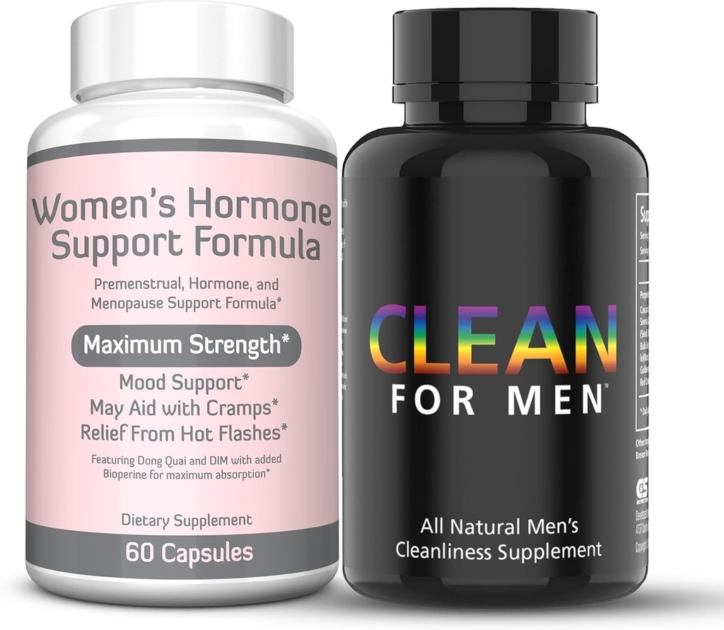 Bersihkan Nutrition Re + Gen untuk Suplemen Fiber & Women 's Hormone Balance, Vitamin E, Dong Quai, Suplemen Alam untuk Bloating, Sembelit dan Gut Kesehatan, Softteners Stool, Membantu Cleanse B