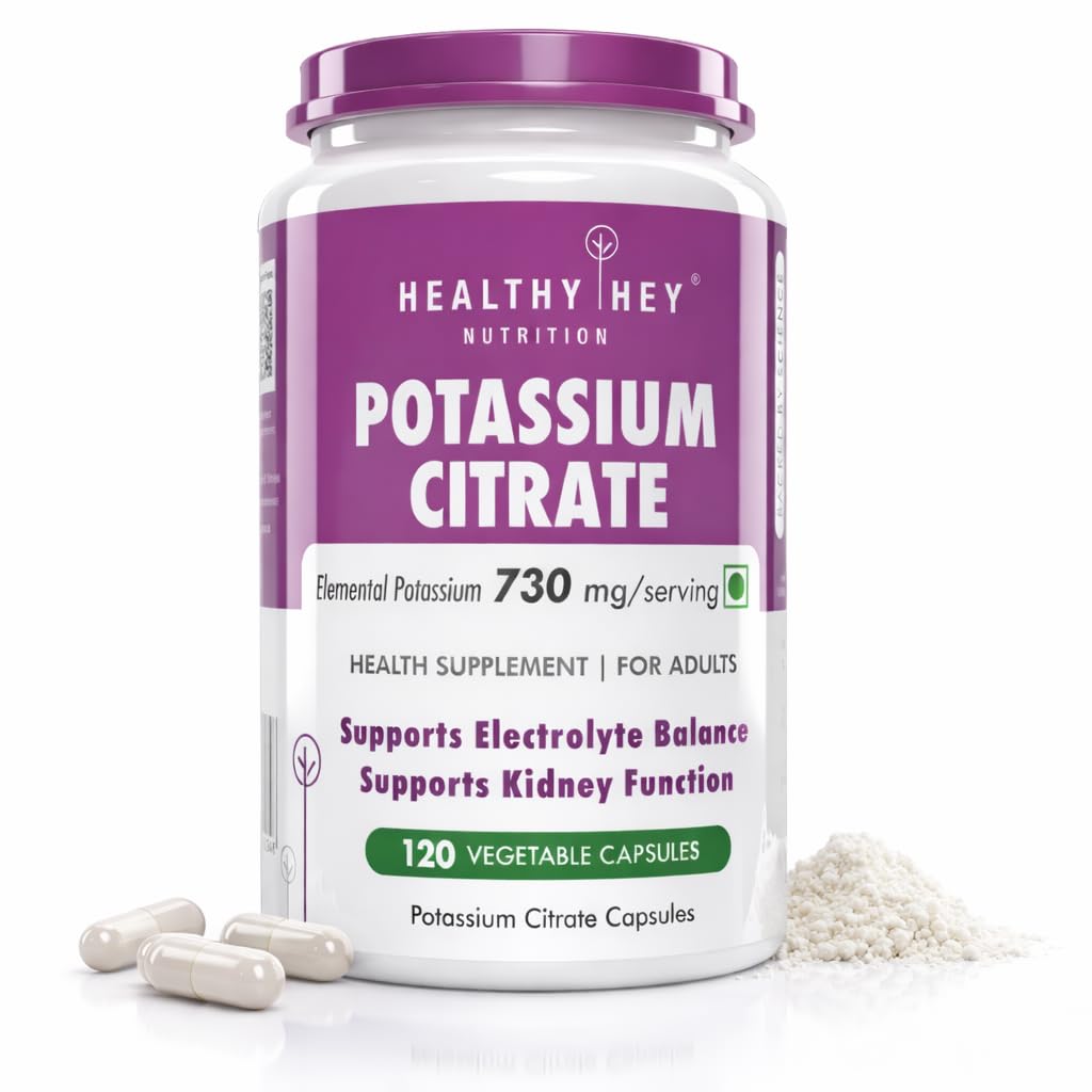HealthyHey Nutrition Potrate 730mg - Vegetable Capsules 120 Count (Pack of 1)