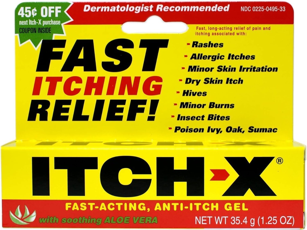 788802 Tabung Anti- Itch Itch X Gel 1.25oz Quantity dari 1 unit oleh Ascher, B.F. &...