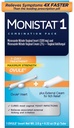 Monista 1 Hari Infeksi Ragi Pengobatan untuk Perempuan, 1 Miconazole Ovule Sisipkan & Eksternal Monisstat Anti- Itch Cream Bundle