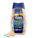 TUMS Ultra Strength Antax Tablet untuk Relief Heartburn Chewable and Acid Inditraffic Relief, Asported Fruit - 160 Count