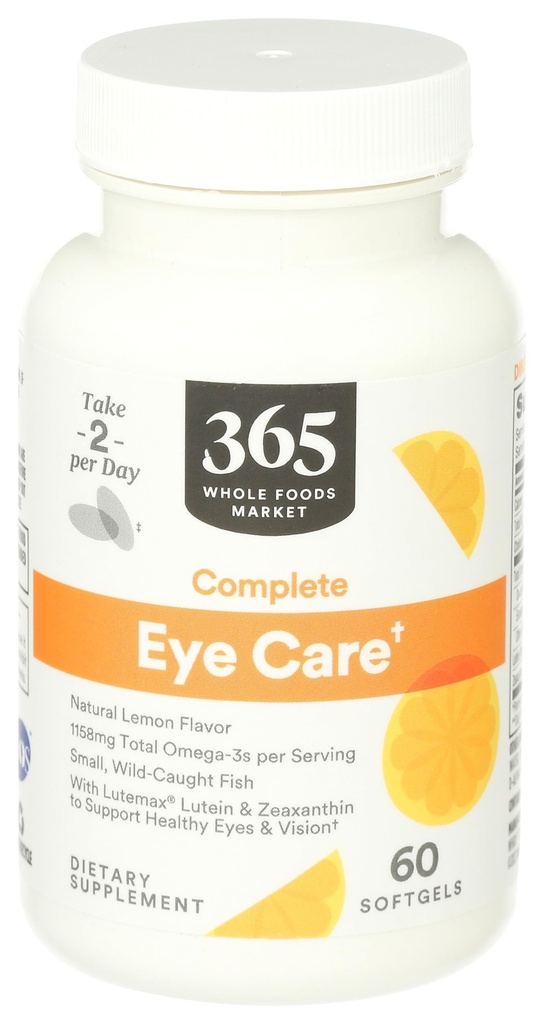 365 oleh Whole Foods Market, Omega Eye Care, 60 ct