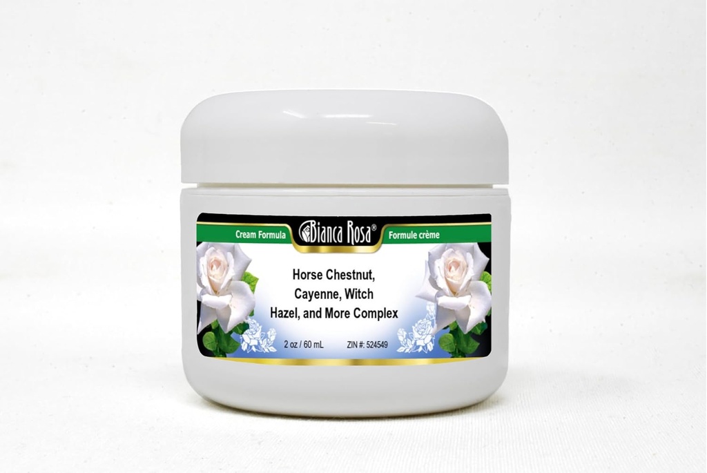 Bianca Rosa Horse Chestnut, Cayenne, Witch Hazel, dan More Complex Cream (2 oz, ZIN: 524549) - 2 Pack