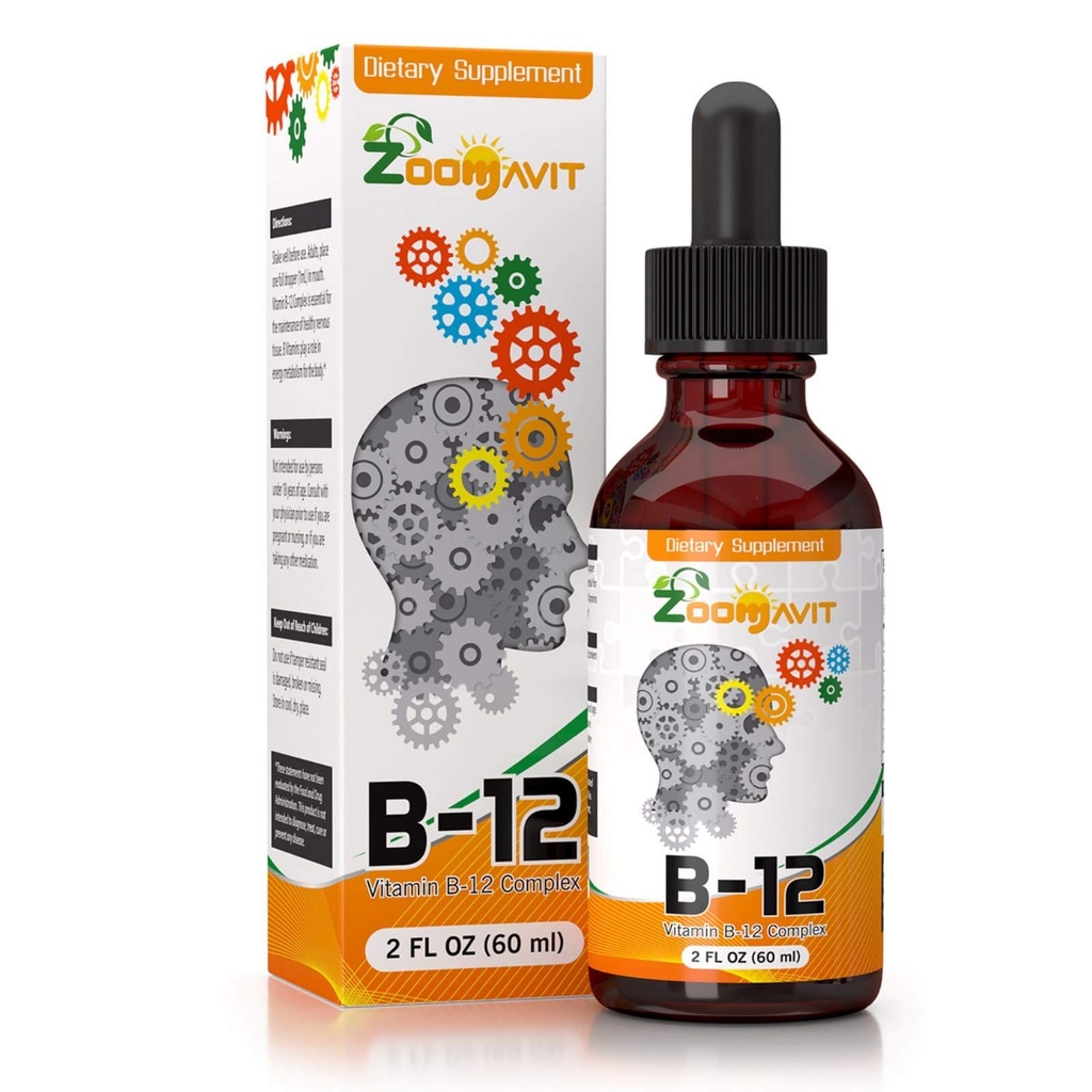 Vitamin B Kompleks Liquid Drops with Fast Energy Absorpsi - Super B Liquid Complex B2, B3, B5, B6 & B12
