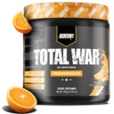 REDCON1 Total War Pre Workout, Orange Crush - Berisi 320mg Caffeine dari Green Tea, Juniper & Beta Alanine - Pre Work Out dengan Amino Accids untuk meningkatkan Pompa, Energi + Endurance (30 Pelayan)