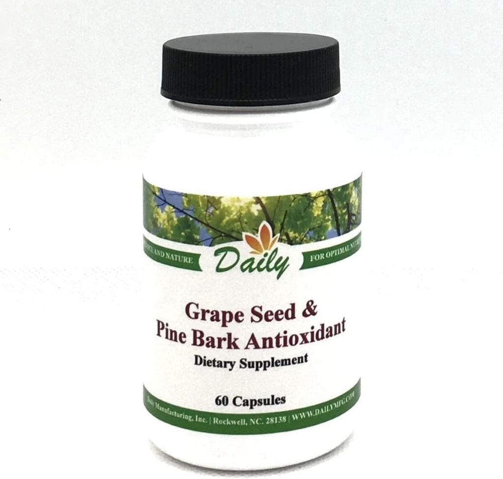 Daily Manufacturing Grape Seed & Pine Bark Extracts (OPC & Citrus Bioflavonoid)