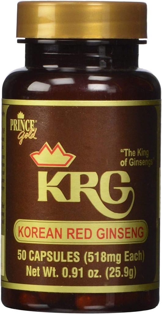 Pangeran Gold ® Korea Ginseng Capsules (50 ct)