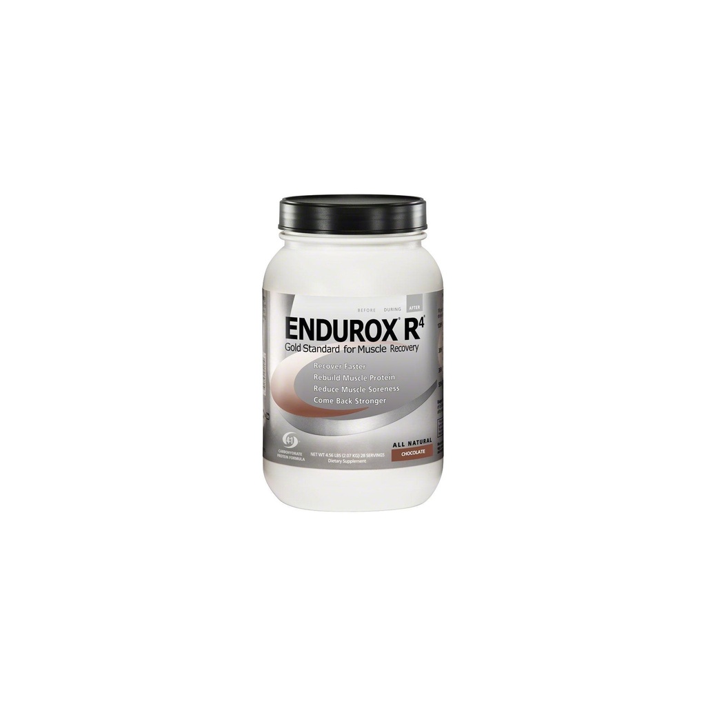 Endurox R4 by PacificHealh - All Natural Post Workout Recout Drinvery Drink with Protein + Carbs & Electrolytes - for Faster Recovery, Reduced Soreness & Muscle Rebuilding - 28 Servings (Chocolate)