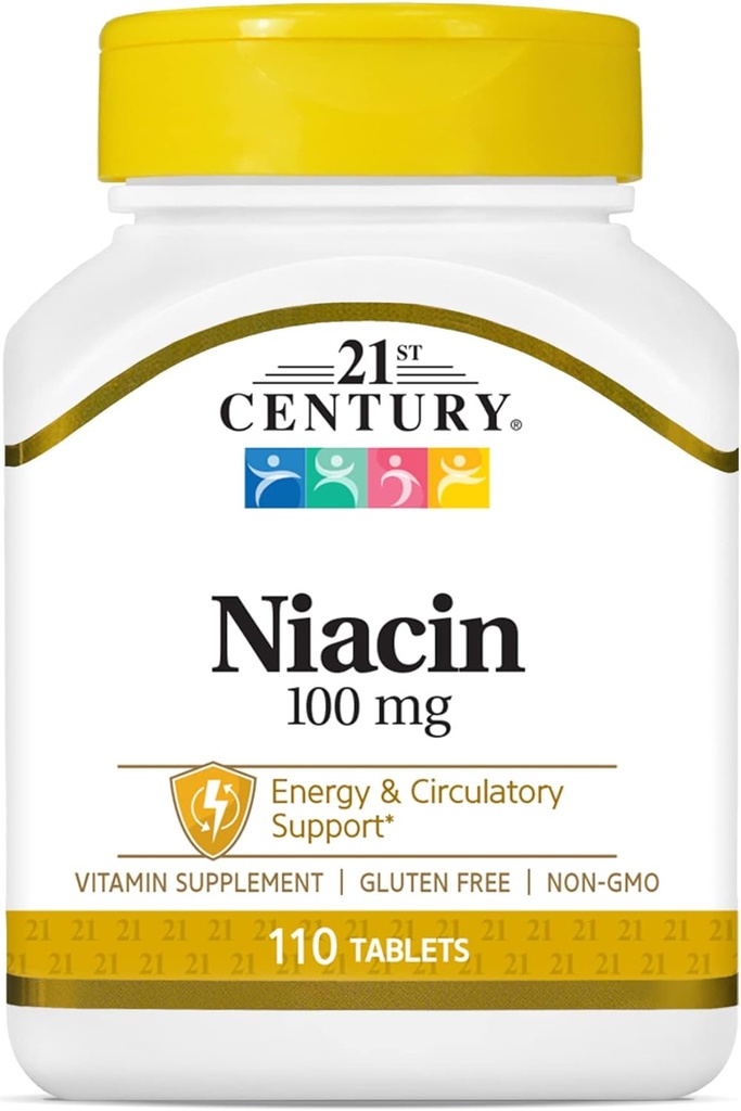 Abad 21 Tablet Niasin, 100 mg, 110 Cacah