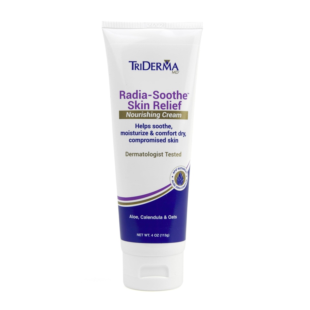 TriDerma Radia- Skin Relief Radiasi Cream, FSA Bantuan Bantuan Relieve Radiasi, Radiodermatitis dan lainnya Skin Damating Side Efek dari Terapi Radiasi, Frasis Bebas, 4 tabung oz