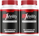 (2 Paket) Max Virility For Men, Max Virility, Maxvirilitas Untuk Pria, MaxVisuality Capsules, MaxVirility Supplemen, Max Virility Pills Bagi Pria, Max Virilitas Pil, 120 Kasules Untuk 2 Bulan