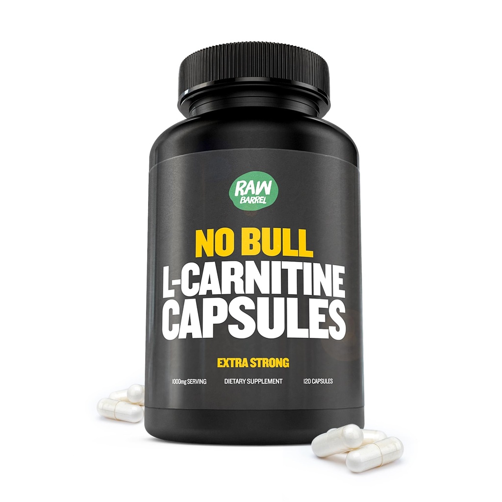 "Tidak ada Bull" Tambahan L-Carnitine, Murni Keto- FriendL-Carnitine L- Tarsules untuk Imported Cognitive Fungsi & Focus untuk Perempuan dan Pria, L Carnitine Capsules, 500mg