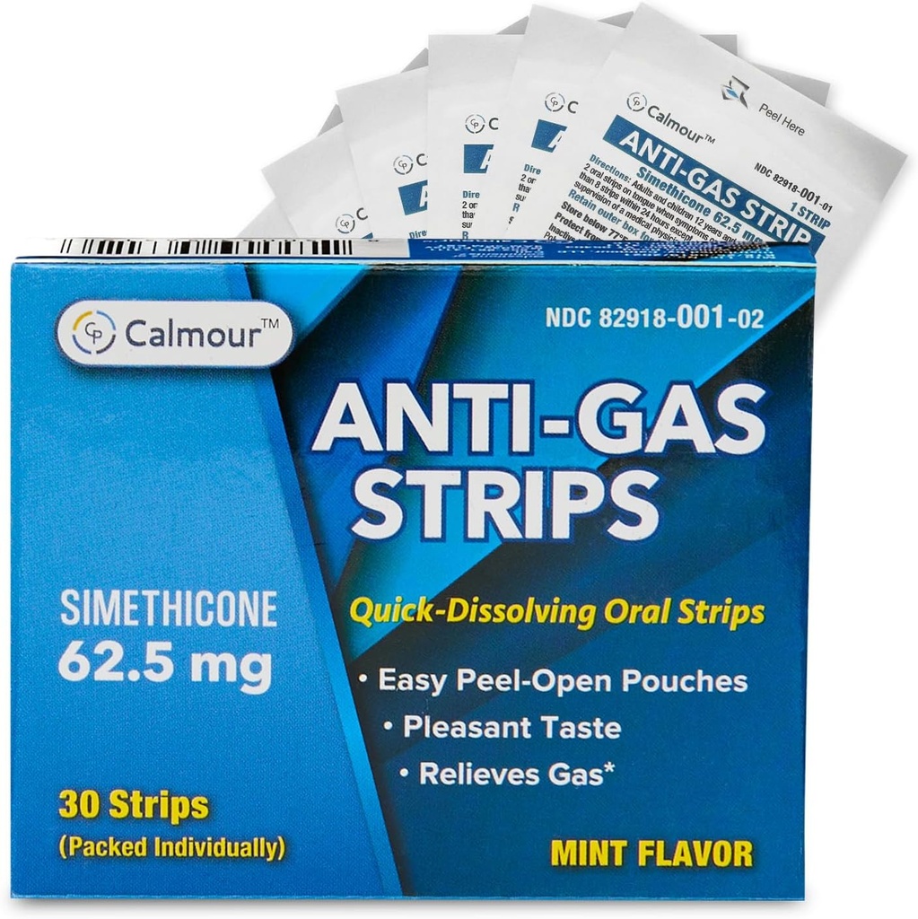 "Anti Gas Relief" 30 "Strips: