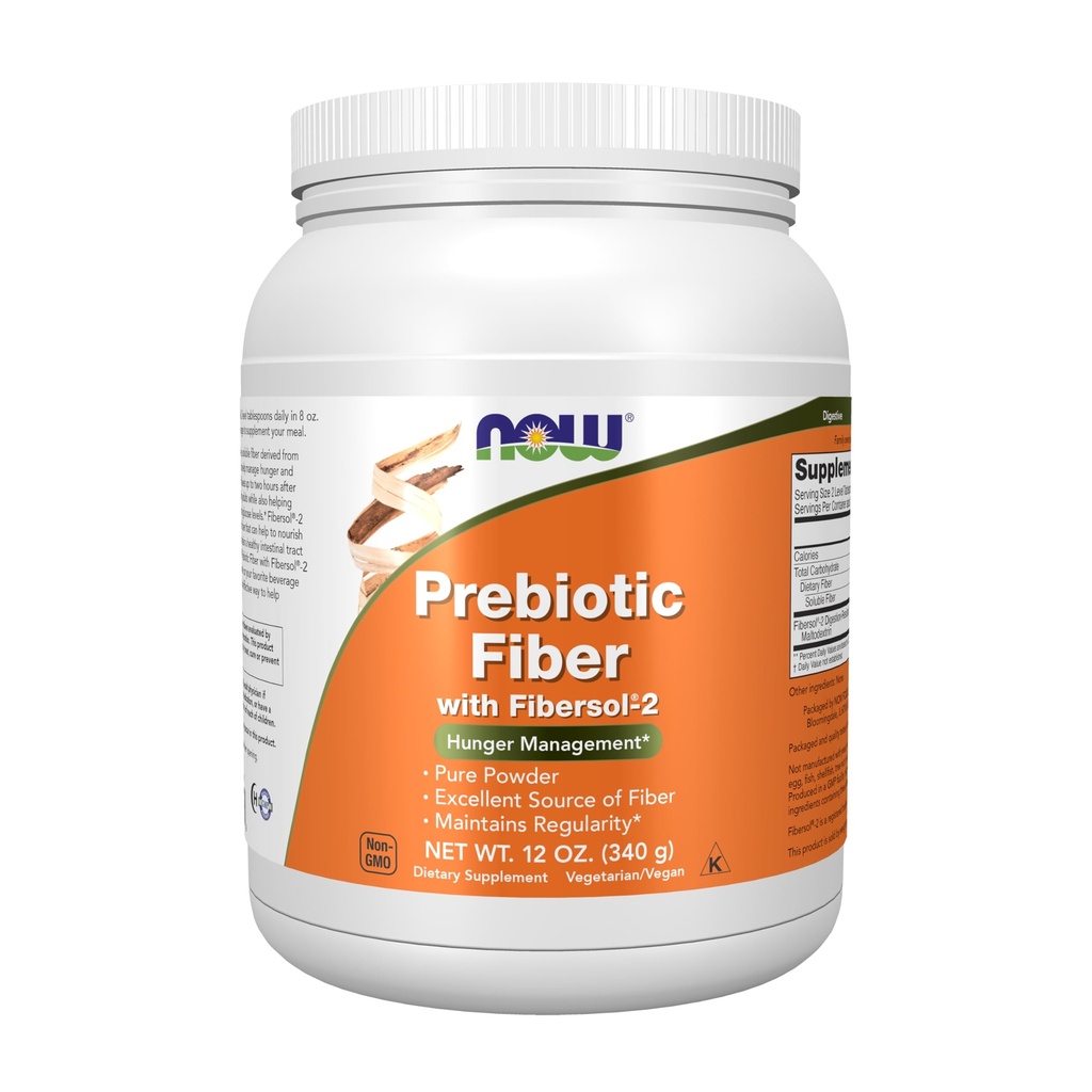 Sekarang Makanan Suplemen, Prebiotik Fibersol-2, berasal dari jagung Non- GMO, bubuk, 12- Ounce