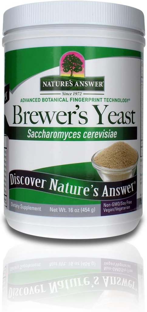 Nature 's Respon Brewer' s Yeast Powder, Rich Source of Acids Amino, B-Complex Vitamin, Minemins, & Protein - Natural, Unflamited, and Unsweetened - Dairy Free, Vegetarian / Vegan