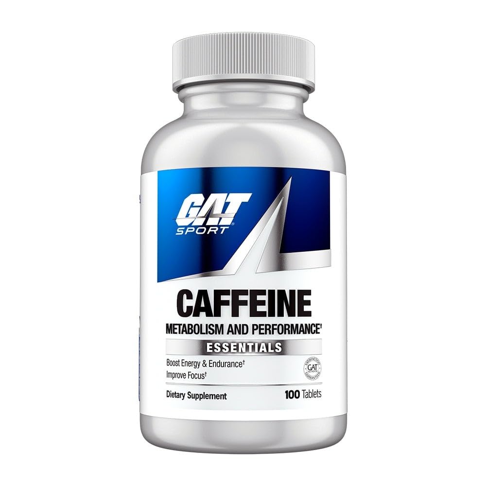 GAT Sport Essentials Caffeine Metabolisme dan Performance, 100 Tablet